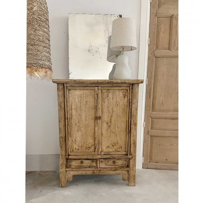armario antiguo madera olmo vintage MIV Interiors