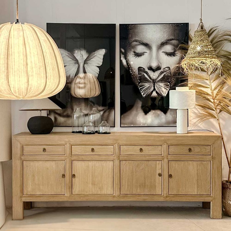 sideboard elm wood antique uniique piece