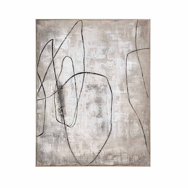 Cuadro de estilo contemporáneo, realizado en lienzo en color tonos