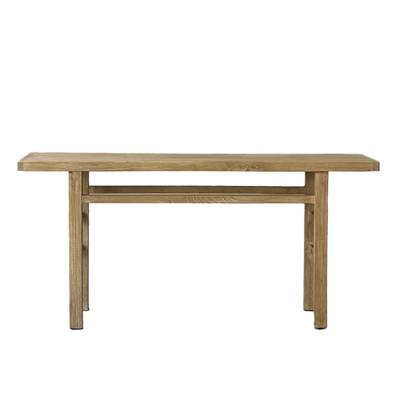 Consola de madera maciza de olmo antiguo reciclado 170cm
