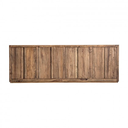 Aparador realizado en madera de olmo de manera artesanal