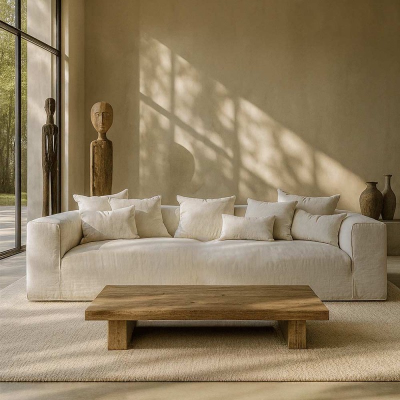 sofa lino ibiza desenfudable a medida