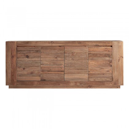 Aparador TRUEL de madera de pino reciclado con diseño natural