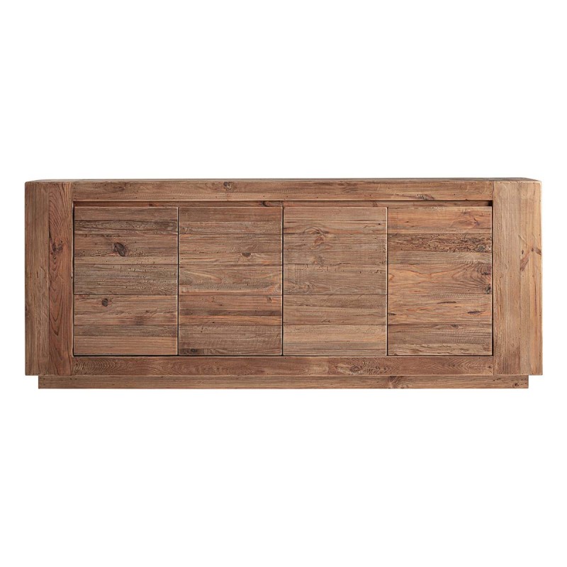 Aparador TRUEL de madera de pino reciclado con diseño natural