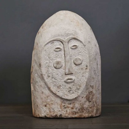 Escultura decorativa de piedra de estilo étnico