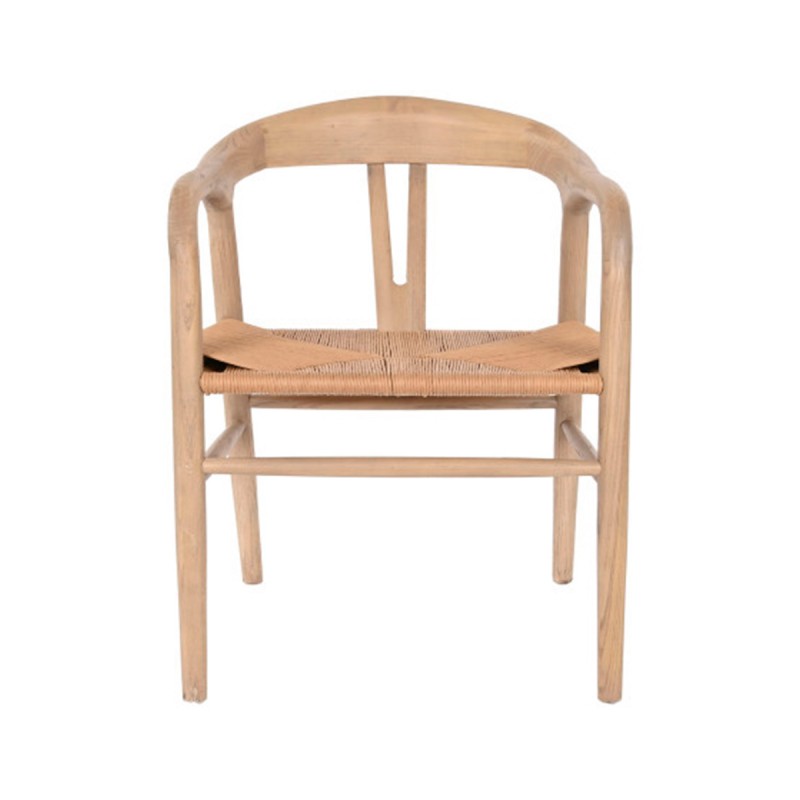 Silla de comedor reposabrazos olmo y fibra