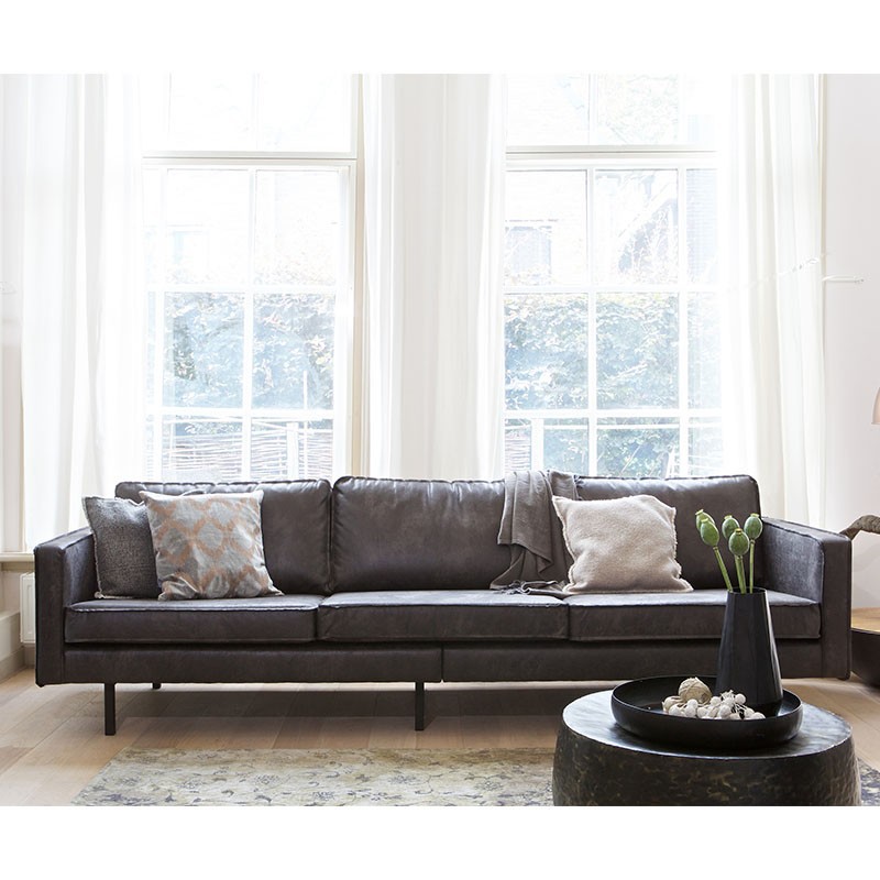 Sofá Rodeo L, negro