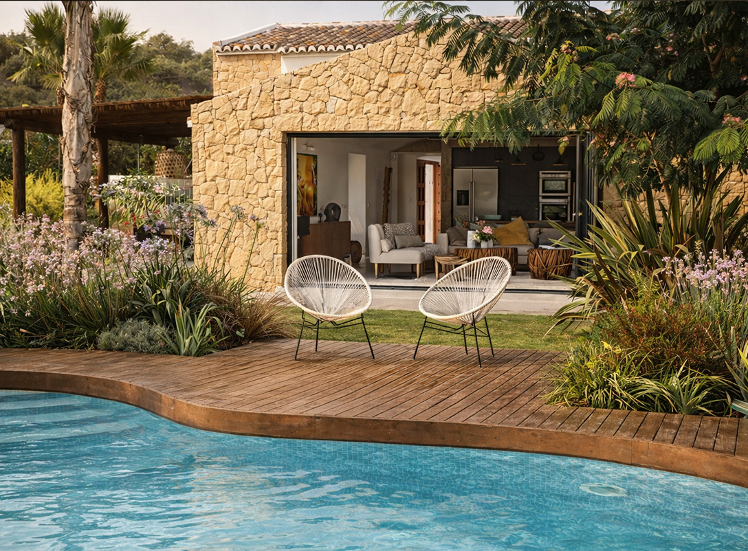 reforma finca rustica moderna en Málaga 